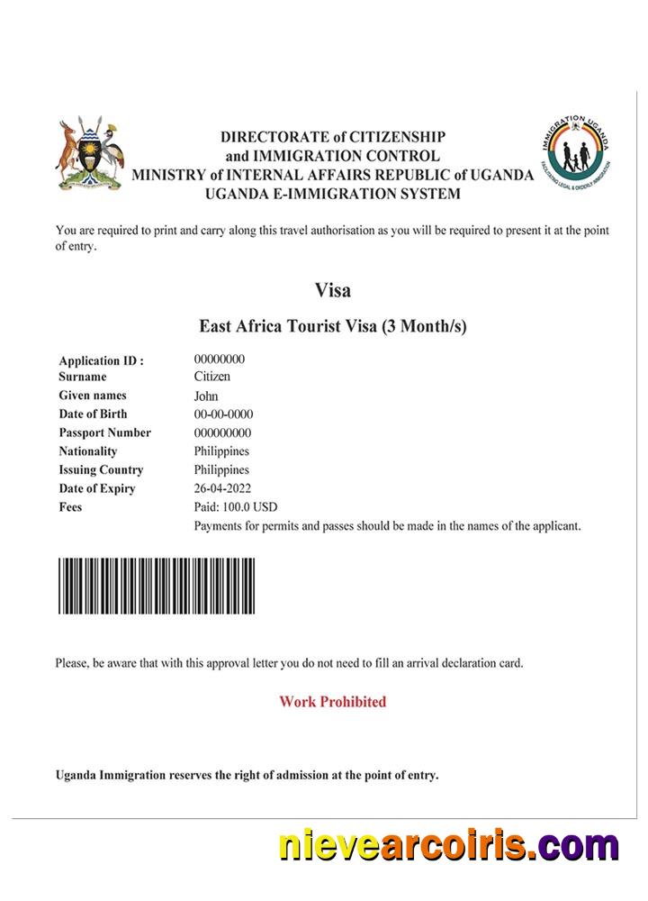 UGANDA e-visa